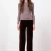 Pants*Avenue Montaigne Alex Velvet Brown