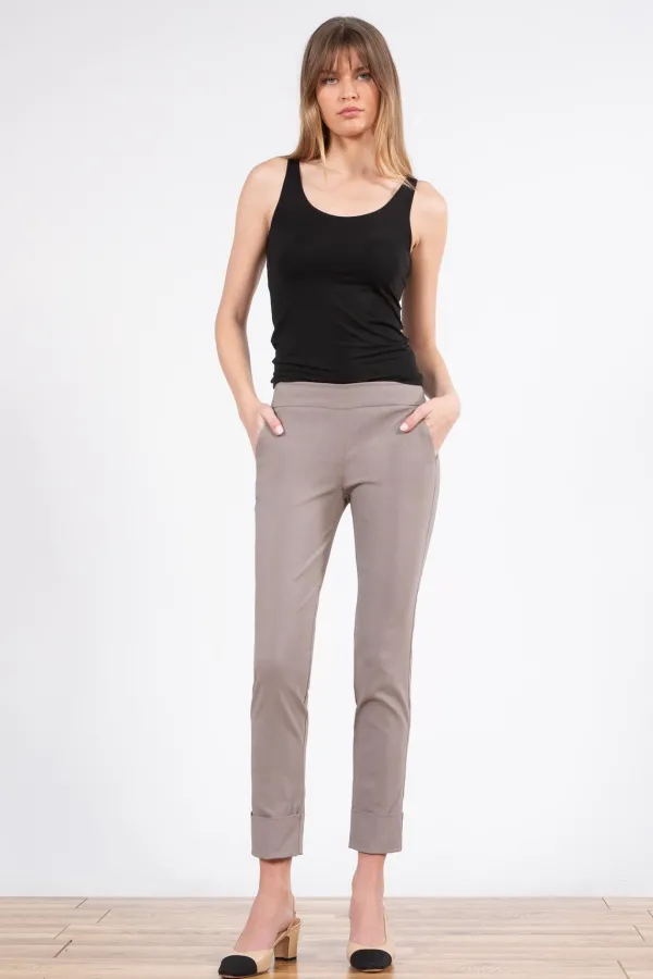 Pants*AVENUE MONTAIGNE Ben Signature Stone