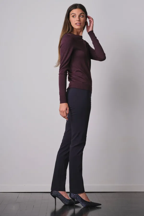 Pants*AVENUE MONTAIGNE Billy Signature Navy