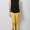 Pants*AVENUE MONTAIGNE Brigitte Signature Canary