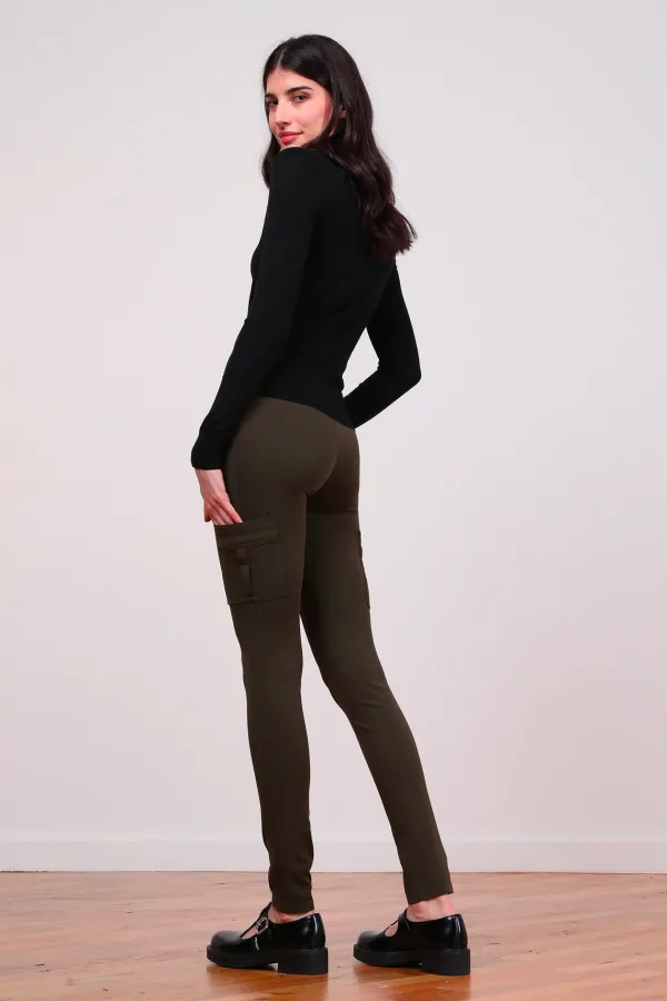 Pants*AVENUE MONTAIGNE Cargo Freedom Olive Green