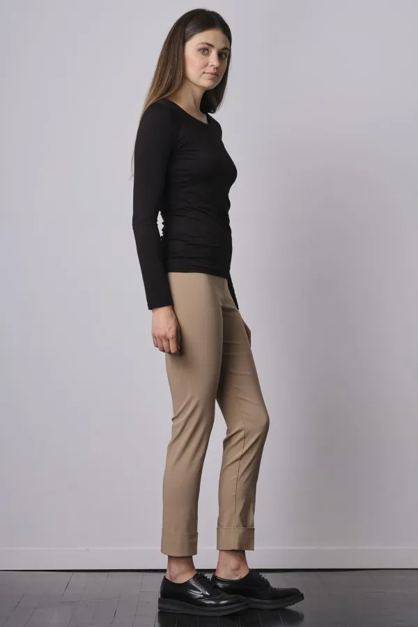 Pants*Avenue Montaigne Franco Signature Camel
