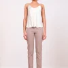 Pants*AVENUE MONTAIGNE Franco Signature Cappuccino