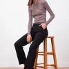 Pants*AVENUE MONTAIGNE Kool Signature Black