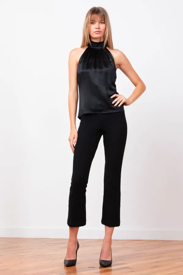 Pants*AVENUE MONTAIGNE Leo Boucle Black