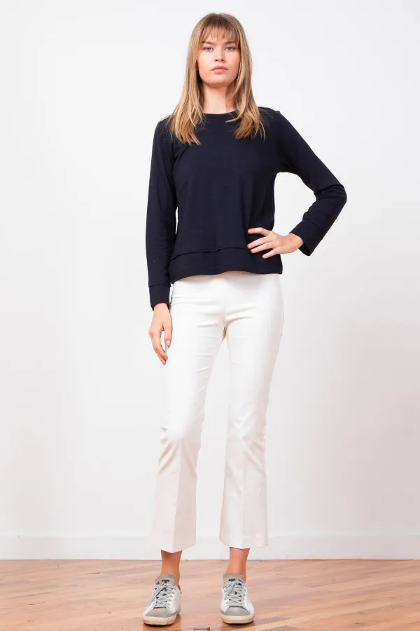 Pants*AVENUE MONTAIGNE Leo Fine Corduroy Off-White