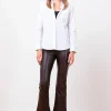 Pants*AVENUE MONTAIGNE Leo Pleather Brown