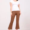 Pants*AVENUE MONTAIGNE Leo Signature Cognac