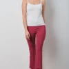 Pants*AVENUE MONTAIGNE Leo Signature Raspberry
