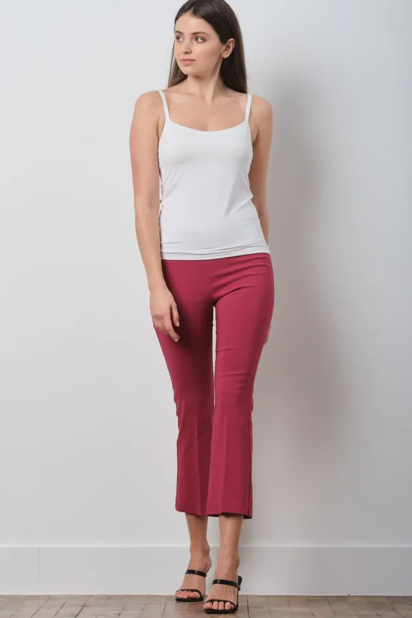 Pants*AVENUE MONTAIGNE Leo Signature Raspberry