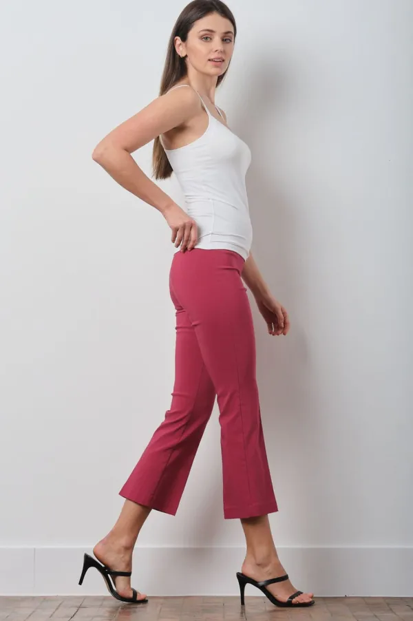 Pants*AVENUE MONTAIGNE Leo Signature Raspberry