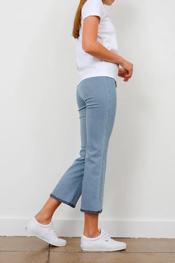 Pants*AVENUE MONTAIGNE Leo Striped Denim