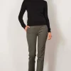 Pants*AVENUE MONTAIGNE Louis Chevron Taupe