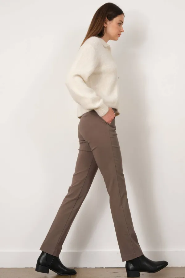 Pants*AVENUE MONTAIGNE Louis Signature Taupe