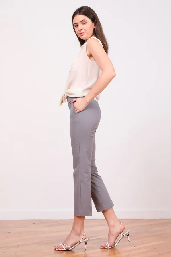 Pants*AVENUE MONTAIGNE Lulu Cotton Light Grey