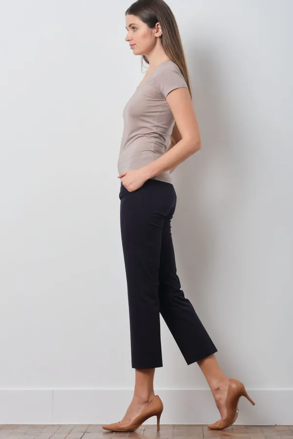 Pants*AVENUE MONTAIGNE Lulu Cotton Navy