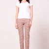 Pants*AVENUE MONTAIGNE Oliver Check Cognac
