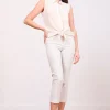 Pants*AVENUE MONTAIGNE Oliver Seersucker Beige