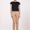 Pants*AVENUE MONTAIGNE Pars Signature Camel